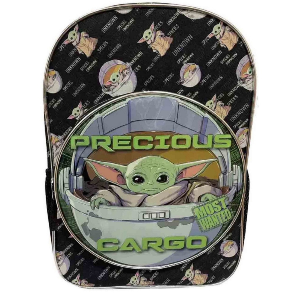 Disney Star Wars Mandalorian the child baby Yoda precious cargo backpack